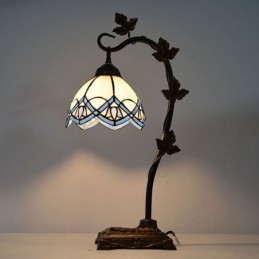 8 Zoll Buntglas Tischlampe...