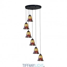 6-flammige...
