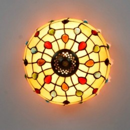 Tiffany-Deckenleuchte aus...