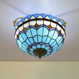 Tiffany-Deckenleuchte aus...