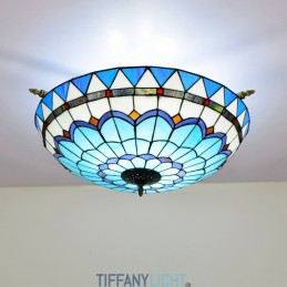 Tiffany-Deckenleuchte aus...