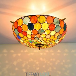 Tiffany-Deckenleuchte aus...