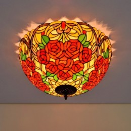 Tiffany-Deckenleuchte aus...