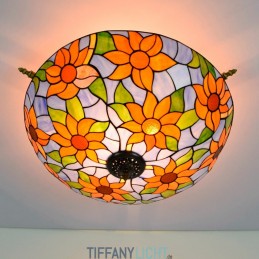 Tiffany-Deckenleuchte aus...