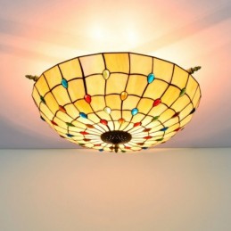 Tiffany-Deckenleuchte aus...