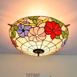 Tiffany-Deckenleuchte aus...
