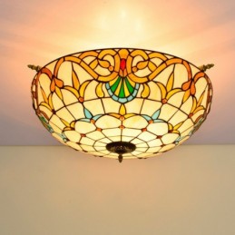 Tiffany-Deckenleuchte aus...