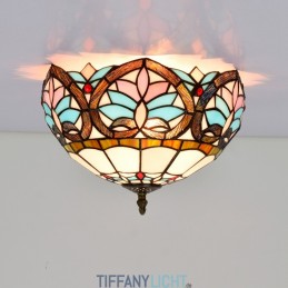 Tiffany-Deckenleuchte aus...