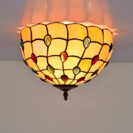 Tiffany-Deckenleuchte aus...