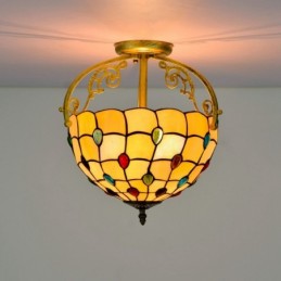 Tiffany-Deckenleuchte aus...