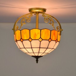 Tiffany-Deckenleuchte aus...