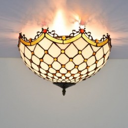 Tiffany-Deckenleuchte aus...