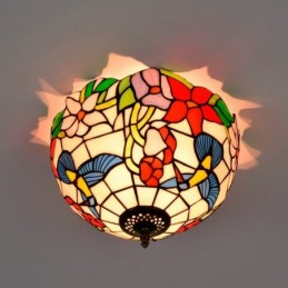 Tiffany-Deckenleuchte aus...