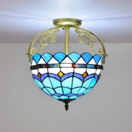 Tiffany-Deckenleuchte aus...