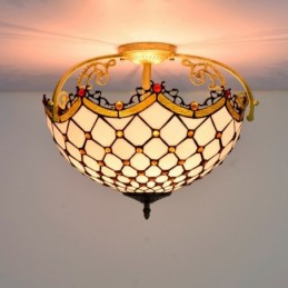 Tiffany-Deckenleuchte aus...