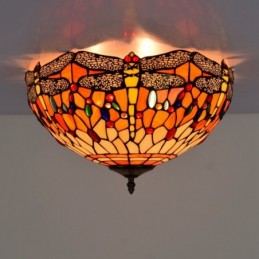 Tiffany-Deckenleuchte aus...