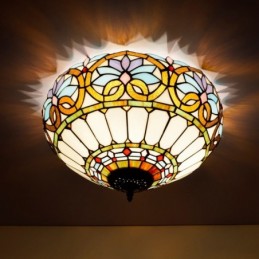 Tiffany-Deckenleuchte aus...