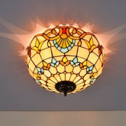 Tiffany-Deckenleuchte aus...