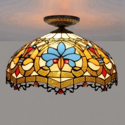 Tiffany-Deckenleuchte aus...