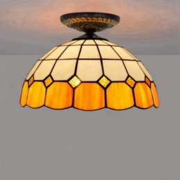 Tiffany-Deckenleuchte aus...