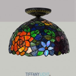 Tiffany-Deckenleuchte aus...