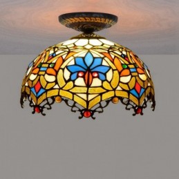 Tiffany-Deckenleuchte aus...