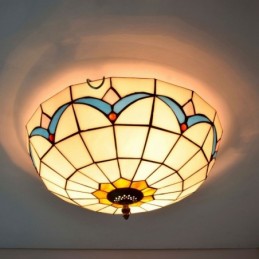 Tiffany-Deckenleuchte aus...