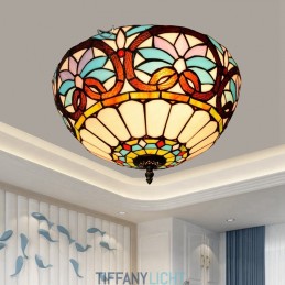 Tiffany-Deckenleuchte aus...