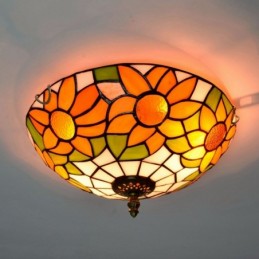 Tiffany-Deckenleuchte aus...