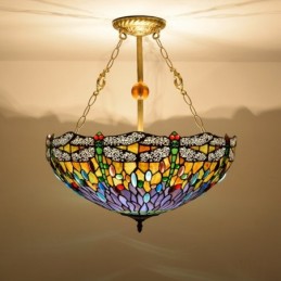 Tiffany-Pendelleuchte aus...