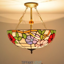 Tiffany-Pendelleuchte aus...