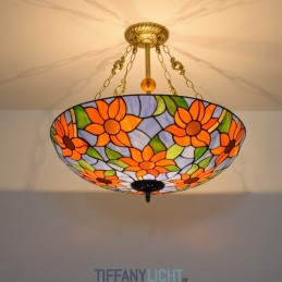 Tiffany-Pendelleuchte aus...
