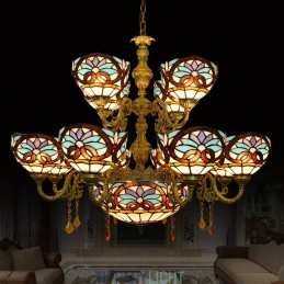 Tiffany-Pendelleuchte aus...