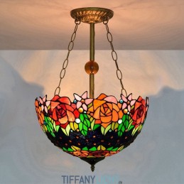 Tiffany-Pendelleuchte aus...