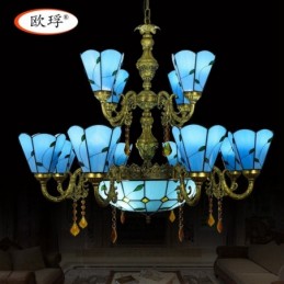 Tiffany-Pendelleuchte aus...