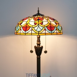 Tiffany-Stehleuchte aus...