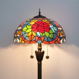 Tiffany-Stehleuchte aus...