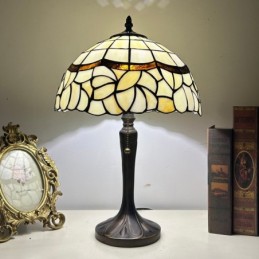 Tiffany-Lampe aus Buntglas...