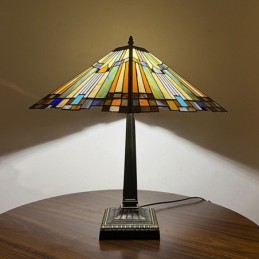 Tiffany-Tischleuchte aus...