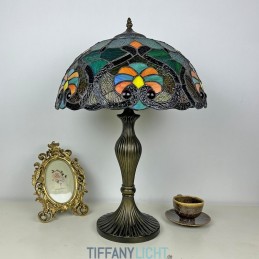 Große Tiffany-Tischleuchte...