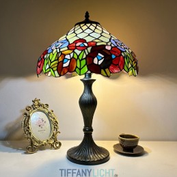 Große Tiffany-Tischleuchte...