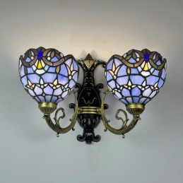 Tiffany-Wandleuchte aus...