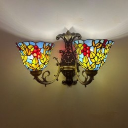 Tiffany-Wandleuchte aus...