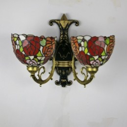 Tiffany-Wandleuchte aus...