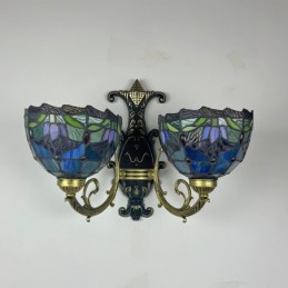 Tiffany-Wandleuchte aus...