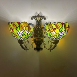 Tiffany-Wandleuchte aus...