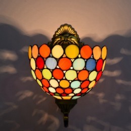 Tiffany-Wandleuchte aus...