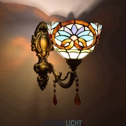 Tiffany-Wandleuchte aus...