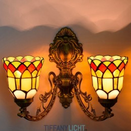 Tiffany-Wandleuchte aus...