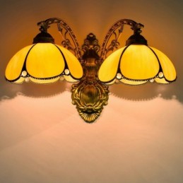 Tiffany-Wandleuchte aus...